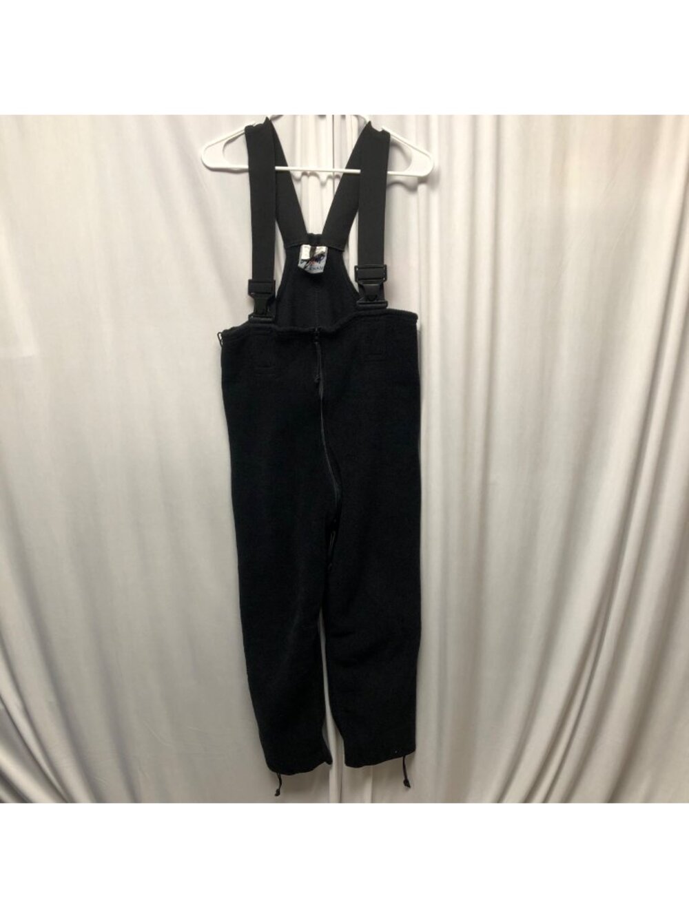 Vintage DSCP Peckham Polartec Fleece Bib Cold Weather Overalls Mens Small Short